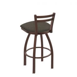Holland Bar Stool Co. 30" Low Back Swivel Bar Stool, Bronze Finish, Graph Chalice Seat -Kitchen & Dining Furniture Sales Store Holland20Bar20Stool20Co 411BZ019 2