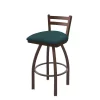 Holland Bar Stool Co. 25" Low Back Swivel Counter Stool, Bronze Finish, Graph Tidal Seat -Kitchen & Dining Furniture Sales Store Holland20Bar20Stool20Co 411BZ022