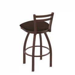 Holland Bar Stool Co. 30" Low Back Swivel Bar Stool, Bronze Finish, Rein Coffee Seat -Kitchen & Dining Furniture Sales Store Holland20Bar20Stool20Co 411BZ025 2