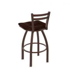 Holland Bar Stool Co. 30" Low Back Swivel Bar Stool, Bronze Finish, Dark Cherry Maple Seat -Kitchen & Dining Furniture Sales Store Holland20Bar20Stool20Co 411BZDCMpl 2