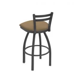 Holland Bar Stool Co. 30" Low Back Swivel Bar Stool, Pewter Finish, Canter Sand Seat -Kitchen & Dining Furniture Sales Store Holland20Bar20Stool20Co 411PW013 2
