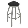 Holland Bar Stool Co. 30" Swivel Bar Stool, Nickel Finish, Graph Coal Seat -Kitchen & Dining Furniture Sales Store Holland20Bar20Stool20Co 802AN018