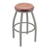 Holland Bar Stool Co. 30" Swivel Bar Stool, Nickel Finish, Med Maple Seat -Kitchen & Dining Furniture Sales Store Holland20Bar20Stool20Co 802ANMedMpl