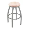 Holland Bar Stool Co. 30" Swivel Bar Stool, Nickel Finish, Nat Maple Seat -Kitchen & Dining Furniture Sales Store Holland20Bar20Stool20Co 802ANNatMpl
