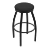 Holland Bar Stool Co. 30" Swivel Bar Stool, Black Wrinkle, Canter Iron Seat -Kitchen & Dining Furniture Sales Store Holland20Bar20Stool20Co 802BW008