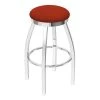 Holland Bar Stool Co. 30" Swivel Bar Stool, Chrome Finish, Graph Poppy Seat -Kitchen & Dining Furniture Sales Store Holland20Bar20Stool20Co 802CH021