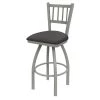 Holland Bar Stool Co. 30" Swivel Bar Stool, Nickel Finish, Canter Storm Seat -Kitchen & Dining Furniture Sales Store Holland20Bar20Stool20Co 810AN004