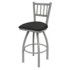 Holland Bar Stool Co. 25" Swivel Counter Stool, Nickel Finish, Canter Iron Seat -Kitchen & Dining Furniture Sales Store Holland20Bar20Stool20Co 810AN008