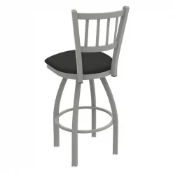 Holland Bar Stool Co. 30" Swivel Bar Stool, Nickel Finish, Canter Iron Seat -Kitchen & Dining Furniture Sales Store Holland20Bar20Stool20Co 810AN008 2