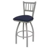 Holland Bar Stool Co. 30" Swivel Bar Stool, Nickel Finish, Graph Anchor Seat -Kitchen & Dining Furniture Sales Store Holland20Bar20Stool20Co 810AN014