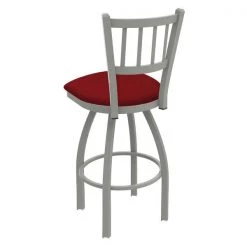 Holland Bar Stool Co. 30" Swivel Bar Stool, Nickel Finish, Graph Ruby Seat -Kitchen & Dining Furniture Sales Store Holland20Bar20Stool20Co 810AN016 2