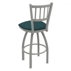 Holland Bar Stool Co. 30" Swivel Bar Stool, Nickel Finish, Graph Tidal Seat -Kitchen & Dining Furniture Sales Store Holland20Bar20Stool20Co 810AN022 2