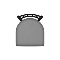 Holland Bar Stool Co. 25" Swivel Counter Stool, Black Wrinkle, Canter Grey Seat -Kitchen & Dining Furniture Sales Store Holland20Bar20Stool20Co 810BW007 3