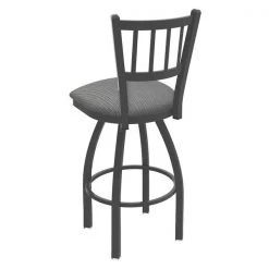Holland Bar Stool Co. 25" Swivel Counter Stool, Pewter Finish, Graph Seat -Kitchen & Dining Furniture Sales Store Holland20Bar20Stool20Co 810PW020 2