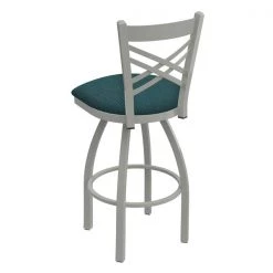 Holland Bar Stool Co. 30" Swivel Bar Stool, Nickel Finish, Graph Tidal Seat -Kitchen & Dining Furniture Sales Store Holland20Bar20Stool20Co 820AN022 2