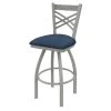 Holland Bar Stool Co. 30" Swivel Bar Stool, Nickel Finish, Rein Bay Seat -Kitchen & Dining Furniture Sales Store Holland20Bar20Stool20Co 820AN024