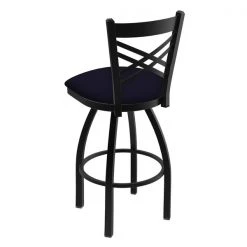 Holland Bar Stool Co. 30" Swivel Bar Stool, Black Wrinkle, Canter Twilight Seat -Kitchen & Dining Furniture Sales Store Holland20Bar20Stool20Co 820BW002 2