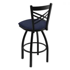 Holland Bar Stool Co. 30" Swivel Bar Stool, Black Wrinkle, Graph Anchor Seat -Kitchen & Dining Furniture Sales Store Holland20Bar20Stool20Co 820BW014 2