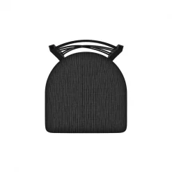 Holland Bar Stool Co. 25" Swivel Counter Stool, Black Wrinkle, Graph Coal Seat -Kitchen & Dining Furniture Sales Store Holland20Bar20Stool20Co 820BW018 3