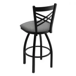 Holland Bar Stool Co. 30" Swivel Bar Stool, Black Wrinkle, Graph Seat -Kitchen & Dining Furniture Sales Store Holland20Bar20Stool20Co 820BW020 2