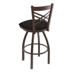 Holland Bar Stool Co. 30" Swivel Bar Stool, Bronze Finish, Canter Espresso Seat -Kitchen & Dining Furniture Sales Store Holland20Bar20Stool20Co 820BZ003 2