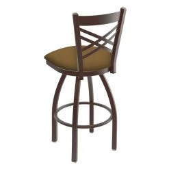 Holland Bar Stool Co. 30" Swivel Bar Stool, Bronze Finish, Canter Saddle Seat -Kitchen & Dining Furniture Sales Store Holland20Bar20Stool20Co 820BZ012 2