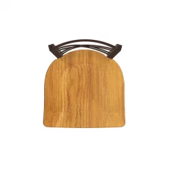 Holland Bar Stool Co. 25" Swivel Counter Stool, Bronze Finish, Med Oak Seat -Kitchen & Dining Furniture Sales Store Holland20Bar20Stool20Co 820BZMedOak 3