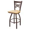Holland Bar Stool Co. 30" Swivel Bar Stool, Bronze Finish, Nat Oak Seat -Kitchen & Dining Furniture Sales Store Holland20Bar20Stool20Co 820BZNatOak