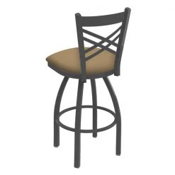 Holland Bar Stool Co. 30" Swivel Bar Stool, Pewter Finish, Canter Sand Seat -Kitchen & Dining Furniture Sales Store Holland20Bar20Stool20Co 820PW013 2