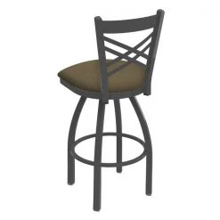 Holland Bar Stool Co. 30" Swivel Bar Stool, Pewter Finish, Graph Cork Seat -Kitchen & Dining Furniture Sales Store Holland20Bar20Stool20Co 820PW017 2