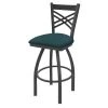 Holland Bar Stool Co. 30" Swivel Bar Stool, Pewter Finish, Graph Tidal Seat -Kitchen & Dining Furniture Sales Store Holland20Bar20Stool20Co 820PW022