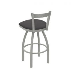 Holland Bar Stool Co. 30" Low Back Swivel Bar Stool, Nickel Finish, Canter Storm Seat -Kitchen & Dining Furniture Sales Store Holland20Bar20Stool20Co 821AN004 2