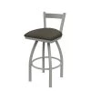 Holland Bar Stool Co. 30" Low Back Swivel Bar Stool, Nickel Finish, Graph Chalice Seat -Kitchen & Dining Furniture Sales Store Holland20Bar20Stool20Co 821AN019