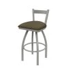 Holland Bar Stool Co. 30" Low Back Swivel Bar Stool, Nickel Finish, Graph Cork Seat -Kitchen & Dining Furniture Sales Store Holland20Bar20Stool20Co 821An017