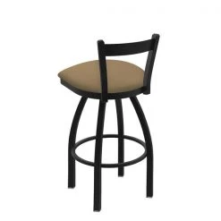 Holland Bar Stool Co. 30" Low Back Swivel Bar Stool, Black Wrinkle, Canter Sand Seat -Kitchen & Dining Furniture Sales Store Holland20Bar20Stool20Co 821BW013 2