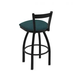 Holland Bar Stool Co. 30" Low Back Swivel Bar Stool, Black Wrinkle, Graph Tidal Seat -Kitchen & Dining Furniture Sales Store Holland20Bar20Stool20Co 821BW022 2