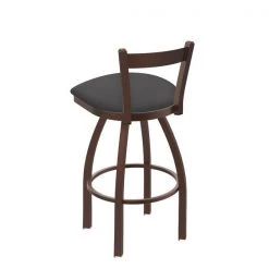 Holland Bar Stool Co. 30" Low Back Swivel Bar Stool, Bronze Finish, Canter Storm Seat -Kitchen & Dining Furniture Sales Store Holland20Bar20Stool20Co 821BZ004 2