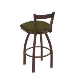 Holland Bar Stool Co. 30" Low Back Swivel Bar Stool, Bronze Finish, Graph Parrot Seat -Kitchen & Dining Furniture Sales Store Holland20Bar20Stool20Co 821BZ015 2