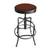 Holland Bar Stool Co. Adjustable Stool, Clear Coat Finish, Rein Adobe Seat -Kitchen & Dining Furniture Sales Store Holland20Bar20Stool20Co 910CL023
