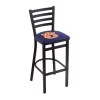 Holland Bar Stool Co. 30" Blk Wrinkle Auburn Stationary Bar Stool, Ladder Back -Kitchen & Dining Furniture Sales Store Holland20Bar20Stool20Co L004Auburn