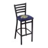 Holland Bar Stool Co. 30" Blk Wrinkle Marquette Stationary Bar Stool, Ladder Back -Kitchen & Dining Furniture Sales Store Holland20Bar20Stool20Co L004Mrqtte
