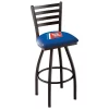 Holland Bar Stool Co. 30" Blk Wrinkle U.S. Coast Guard Swivel Bar Stool, Ladder Back -Kitchen & Dining Furniture Sales Store Holland20Bar20Stool20Co L014CstGrd