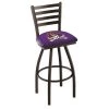 Holland Bar Stool Co. 25" Blk Wrinkle East Carolina Swivel Bar Stool, Ladder Back -Kitchen & Dining Furniture Sales Store Holland20Bar20Stool20Co L014Ecarol 1
