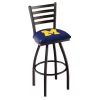 Holland Bar Stool Co. 30" Blk Wrinkle Michigan Swivel Bar Stool, Ladder Back -Kitchen & Dining Furniture Sales Store Holland20Bar20Stool20Co L014MichUn