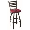 Holland Bar Stool Co. 30" Blk Wrinkle South Carolina Swivel Bar Stool, Ladder Back -Kitchen & Dining Furniture Sales Store Holland20Bar20Stool20Co L014SouCar