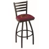 Holland Bar Stool Co. 30" Blk Wrinkle Texas State Swivel Bar Stool, Ladder Back -Kitchen & Dining Furniture Sales Store Holland20Bar20Stool20Co L014TexsSt