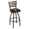 Holland Bar Stool Co. 25" Blk Wrinkle Wake Forest Swivel Bar Stool, Ladder Back -Kitchen & Dining Furniture Sales Store Holland20Bar20Stool20Co L014WakeFr