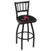 Holland Bar Stool Co. L018, 30" Blk Wrinkle Alabama Swivel Bar Stool, Jailhouse Back -Kitchen & Dining Furniture Sales Store Holland20Bar20Stool20Co L018AL A