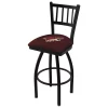 Holland Bar Stool Co. 25" Blk Wrinkle Arizona Coyotes Swivel Bar Stool, Jailhouse Back -Kitchen & Dining Furniture Sales Store Holland20Bar20Stool20Co L018AriCoy 1