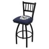 Holland Bar Stool Co. 25" Blk Wrinkle Butler Swivel Bar Stool, Jailhouse Back -Kitchen & Dining Furniture Sales Store Holland20Bar20Stool20Co L018Butler